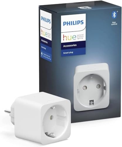 Philips Hue Smart Plug für Hue Lichtsysteme, smarte Steckdose zur...