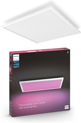 Philips Hue White & Color Ambiance Surimu Panel weiß 60x60cm 3350lm, bis...